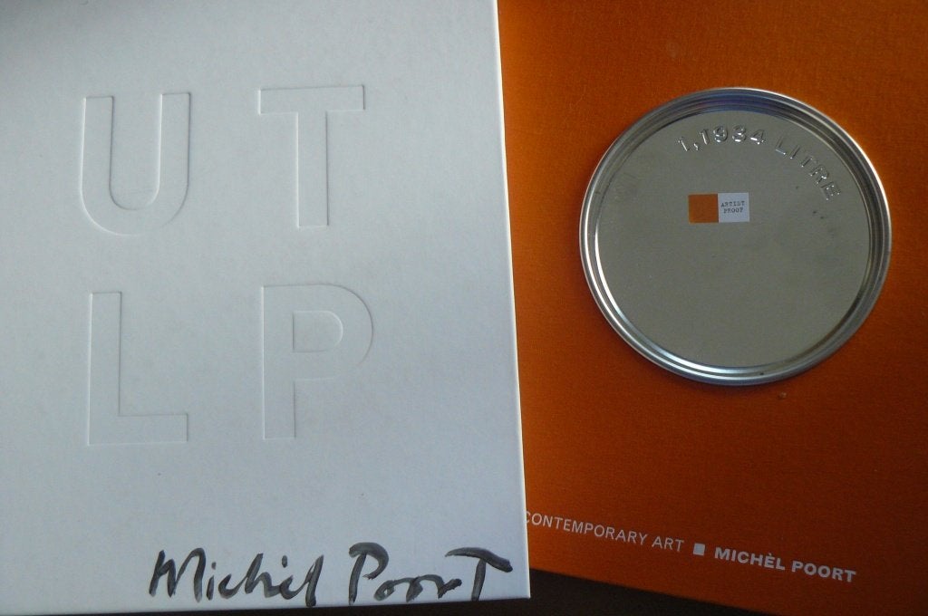 MICHÈL POORT / Contemporary Art / 2 boeken / gesigneerd, Ophalen of Verzenden, Zo goed als nieuw
