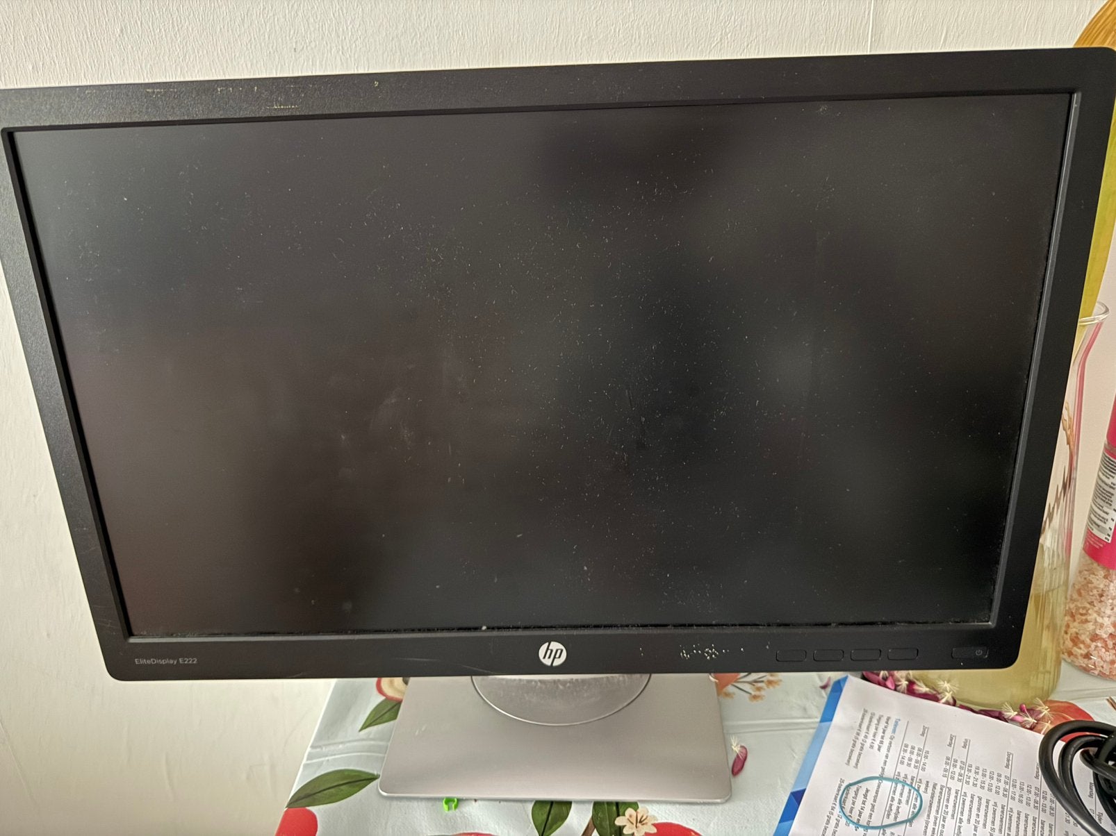 HP Elite E222 21.5 inch Monitor (Used), Ophalen, Gebruikt, IPS, Full HD
