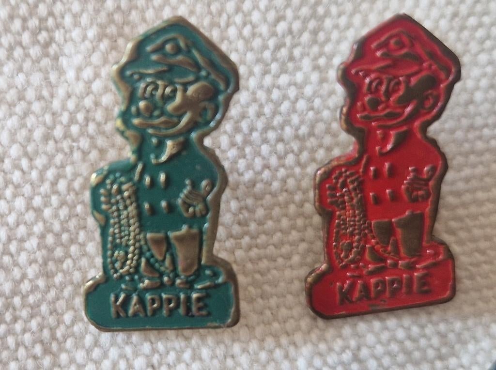 2 speldjes Kappie, Verzamelen, Ophalen, Zo goed als nieuw