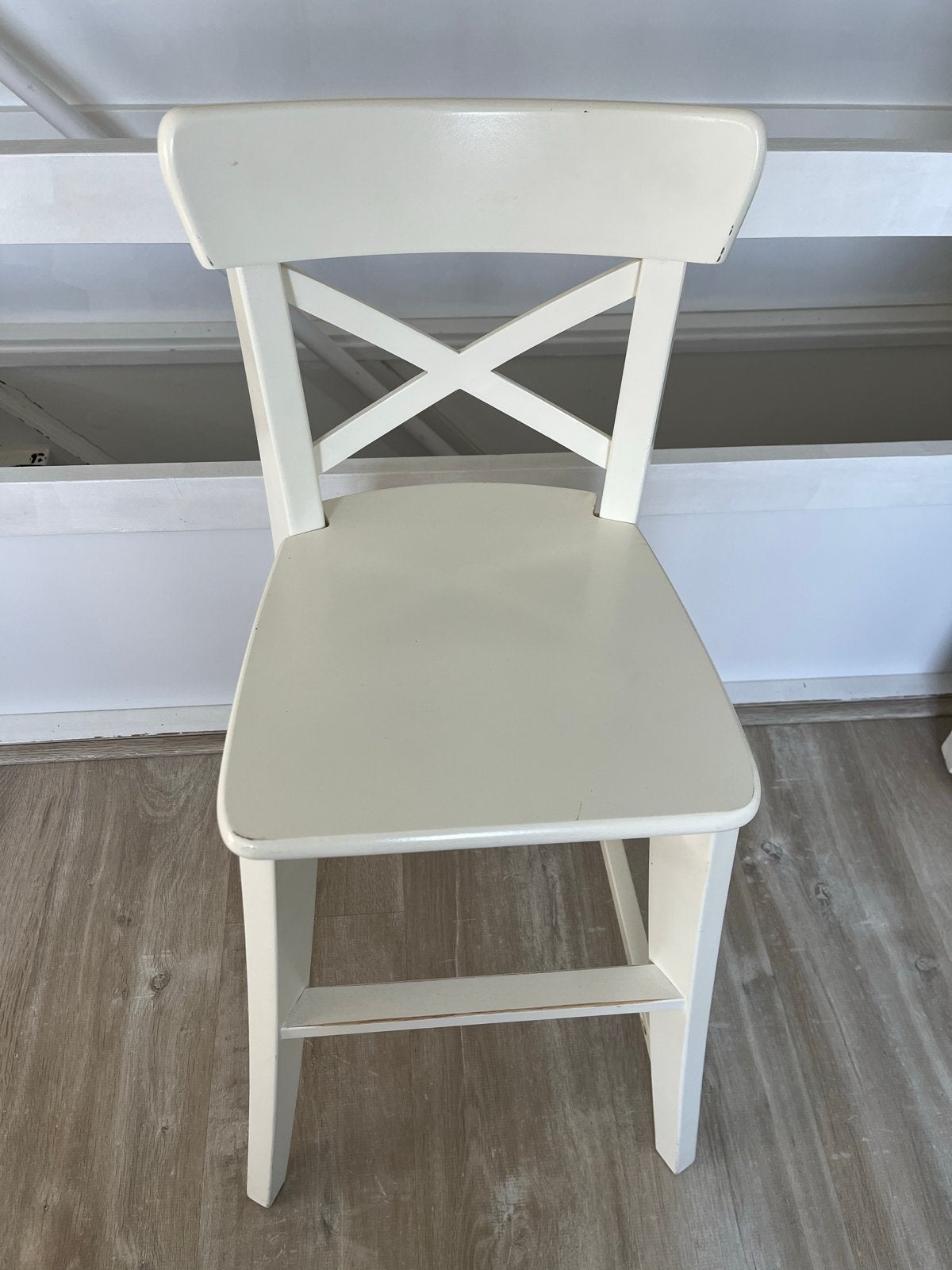 Gratis ophalen: IKEA kinderstoel, Ophalen, Gebruikt, Wit, Eén