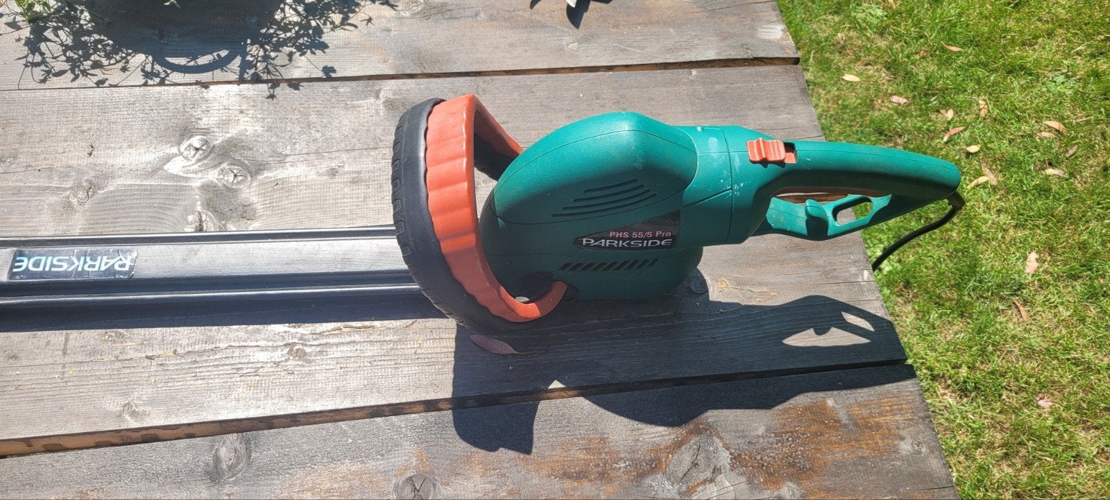 Parkside PHS 55/5 Pro Heggenschaar - Elektrisch, Tuin en Terras, Heggenscharen, Gebruikt, Elektrisch, Ophalen