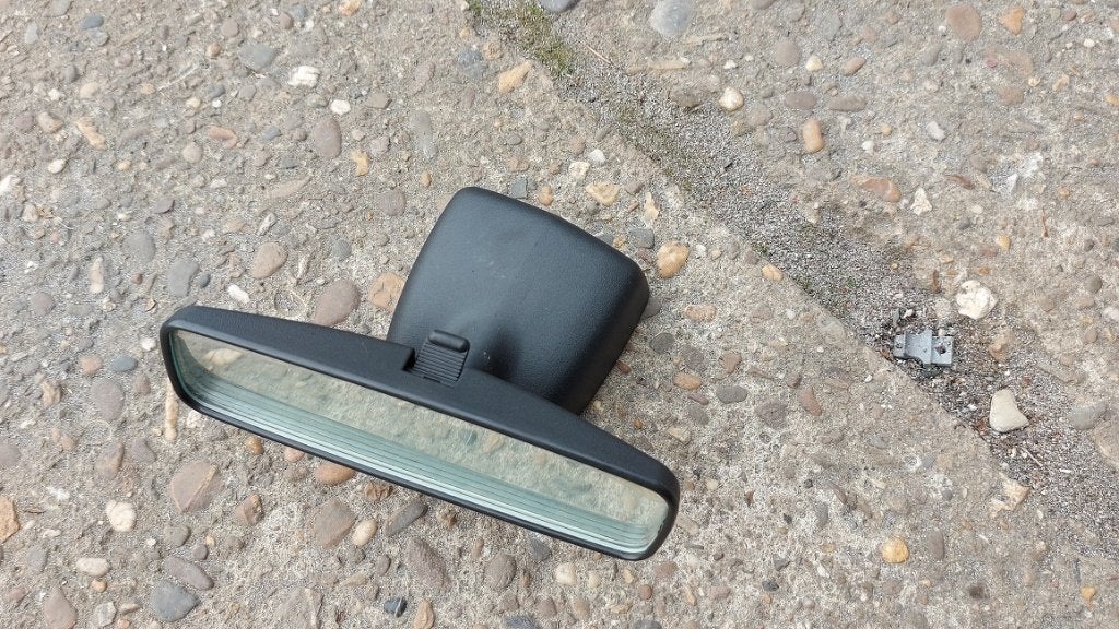 Binnenspiegel Peugeot 206 cc uit 2001, Ophalen of Verzenden