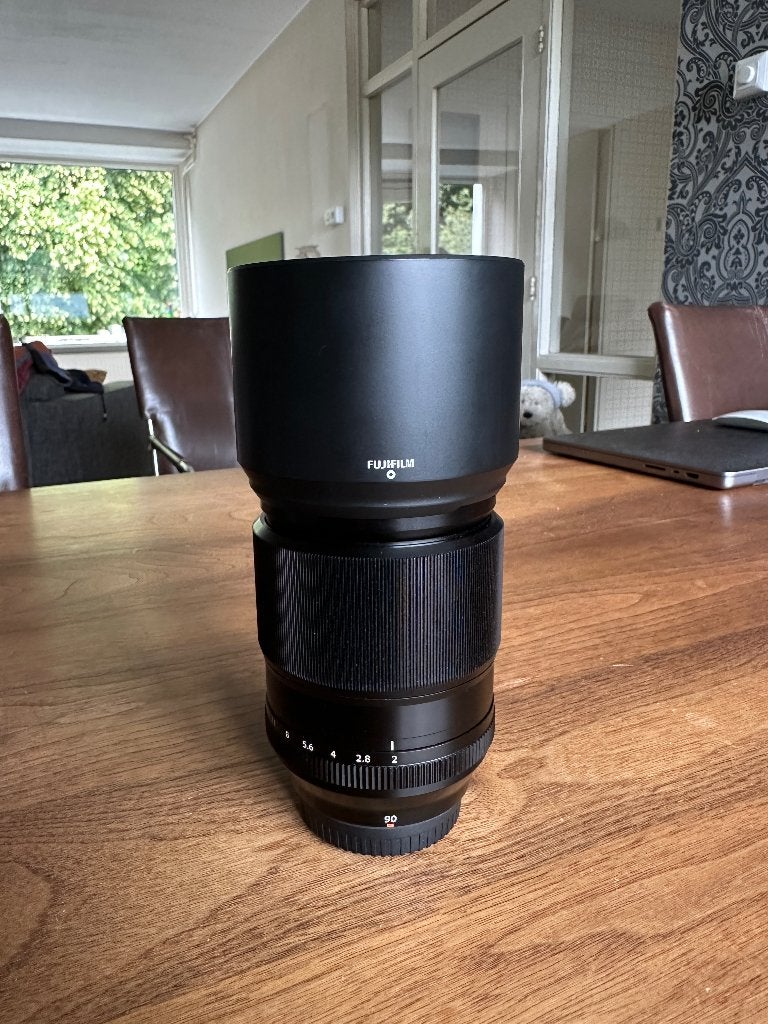 Fujifilm XF 90mm f/2 R LM WR (Fujinon), Ophalen of Verzenden, Gebruikt, Telelens