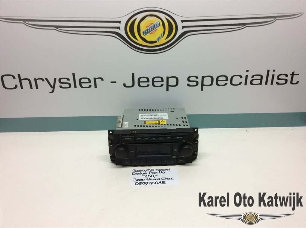 Radio/CD speler Dodge Pick Up, Jeep Grand Cherokee, Ophalen of Verzenden, -, -, -
