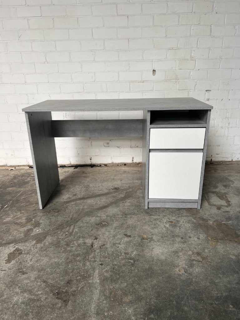 Bureau met Lade en Kast | Computerbureau 120 cm, Huis en Inrichting, 120 cm, Hout, 43 cm, Schoolbureau