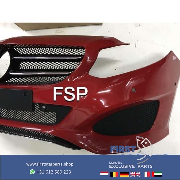 W246 B Klasse Facelift Voorbumper Compleet 2012-2018 rood MB, Auto-onderdelen, Gebruikt, -, Voor, Ophalen of Verzenden