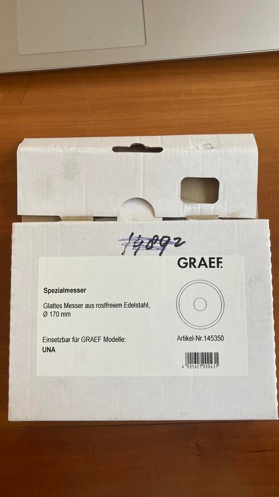 Graef 145350, Ophalen of Verzenden, Nieuw