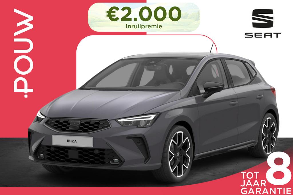SEAT Ibiza 1.0 EcoTSI 95pk FR Business Connect | Panoramadak, Voorwielaandrijving, 12 maanden, Stof, 95 pk