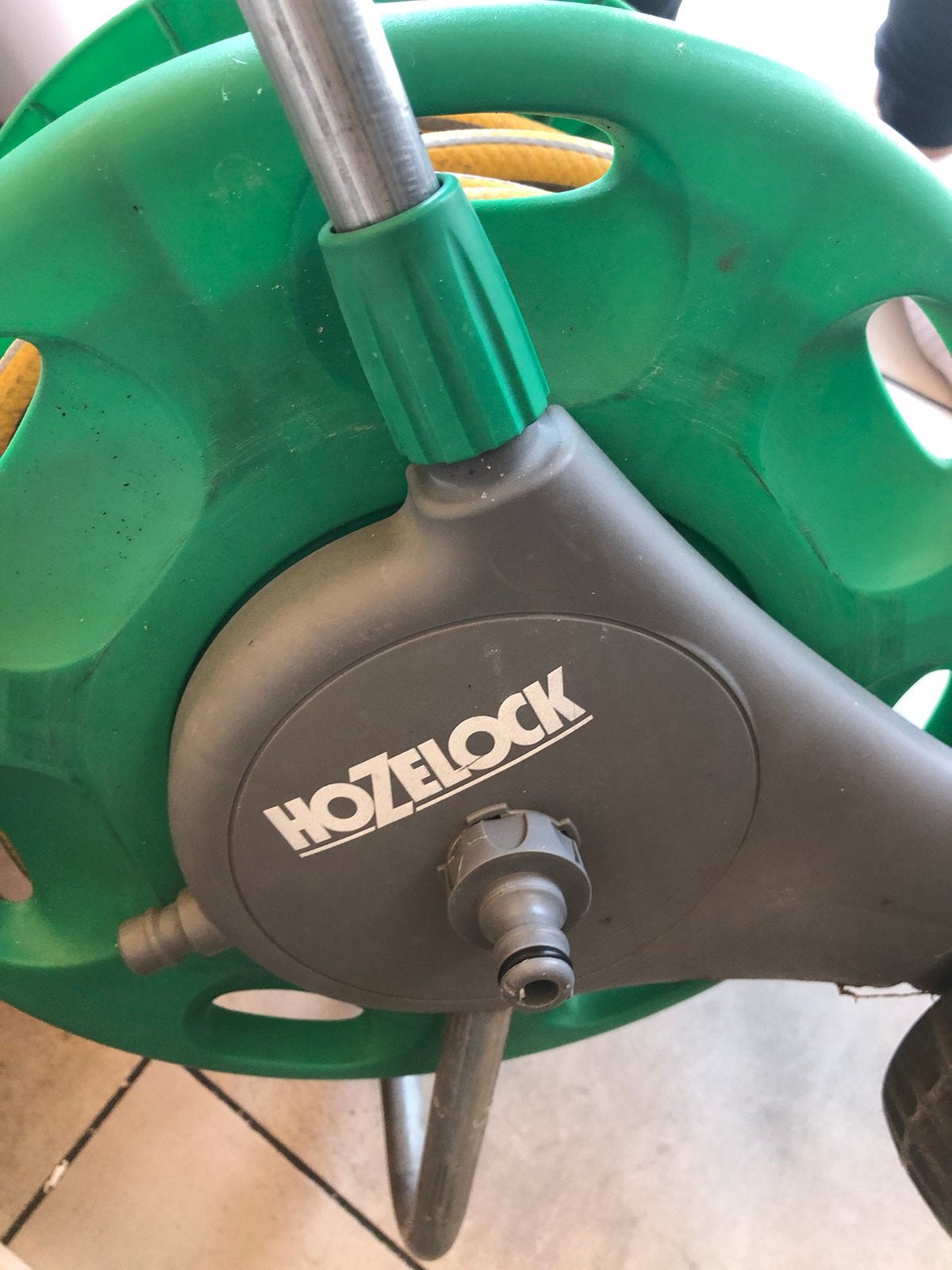 Karcher K3 hogedrukspuit en tuinslang opgerold, Doe-het-zelf en Verbouw, Reinigingsmachines, Ophalen of Verzenden, Gebruikt