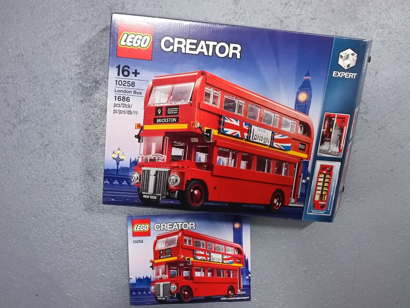 LEGO Creator Expert London Bus 10258 met verlichting, Ophalen of Verzenden, Zo goed als nieuw