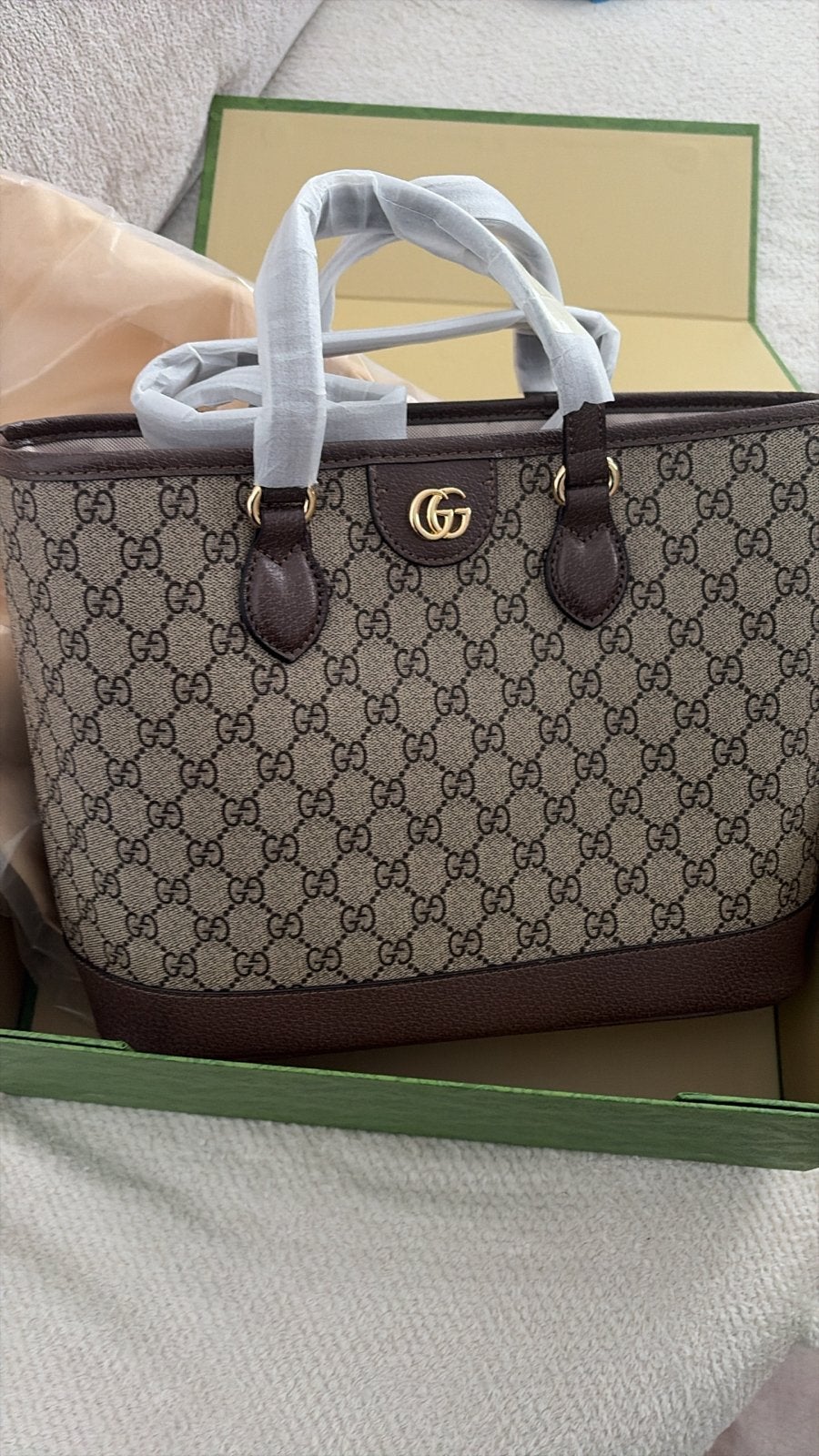 Gucci Ophidia medium GG tote bag, Sieraden, Tassen en Uiterlijk, Ophalen of Verzenden, Nieuw, Zwart, Shopper
