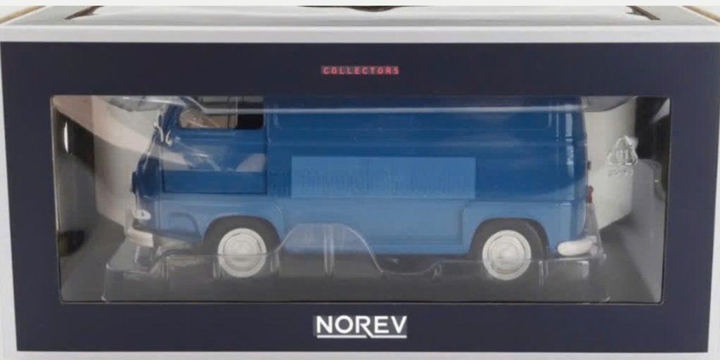 Renault Estafette 1967 Saviem Blauw schaal 1/18 NOREV 185122, Verzenden, Nieuw, Auto, Norev