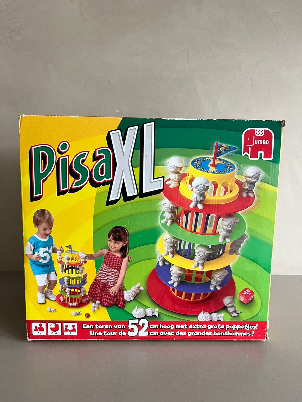 Jumbo PisaXL spep compleet, Hobby en Vrije tijd, Een of twee spelers, Ophalen, Zo goed als nieuw