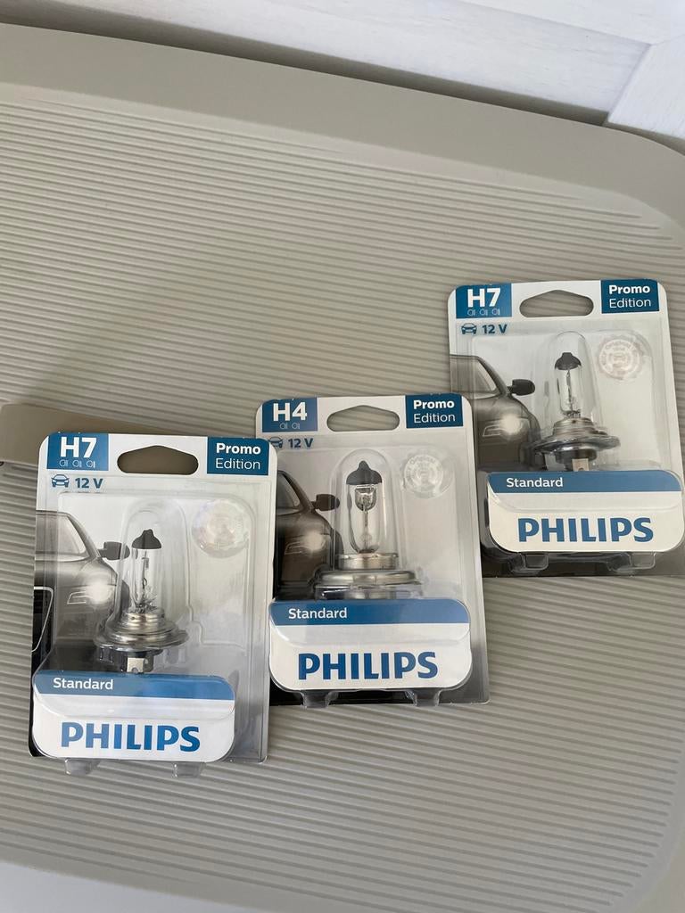 Philips H4 en H7 autolampen, Ophalen of Verzenden, Nieuw, Universele onderdelen