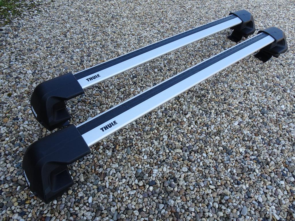 Porsche Macan dakdragers Thule Wingbar Edge., Ophalen of Verzenden, Zo goed als nieuw