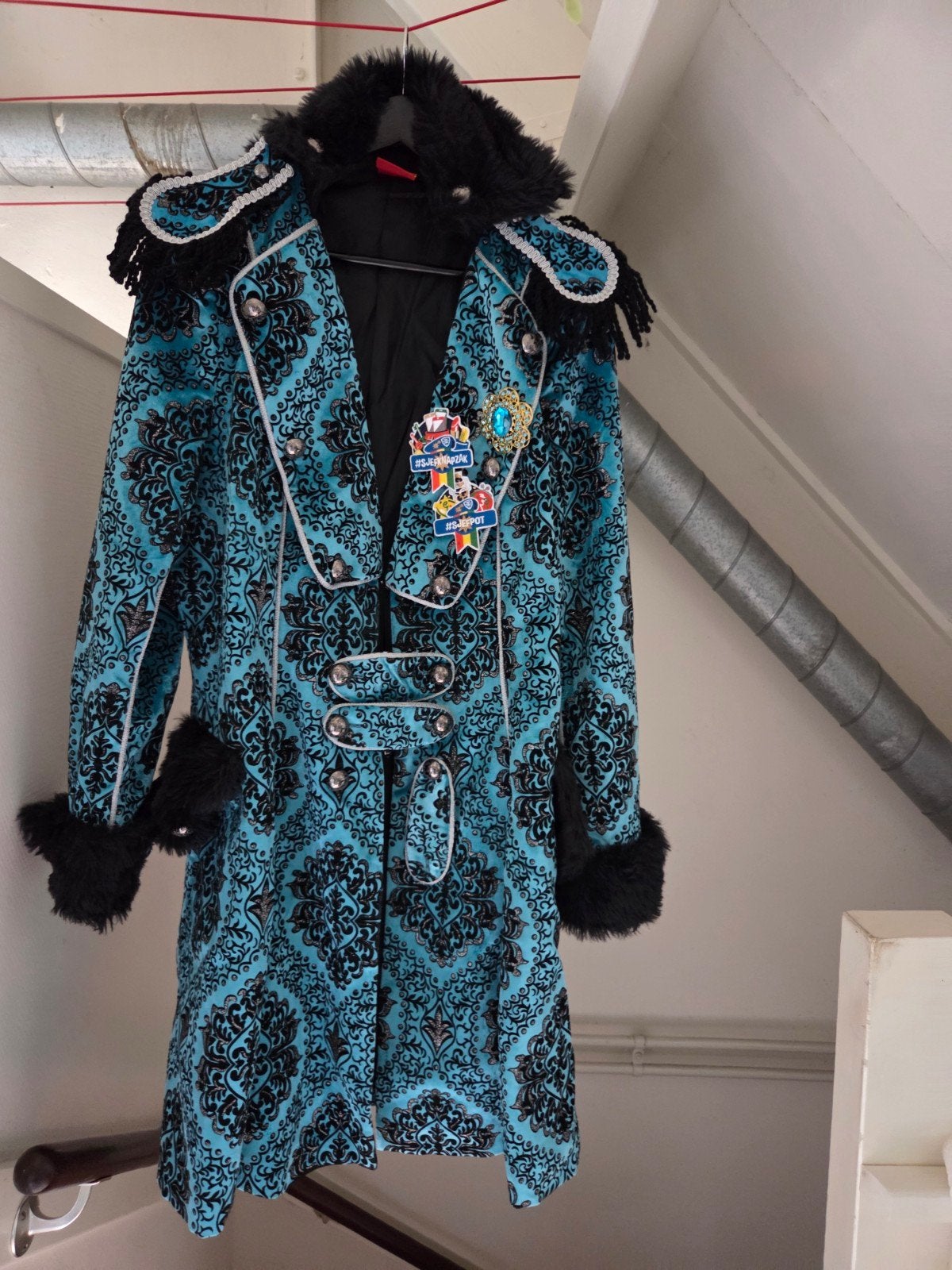 carnaval jas, Ophalen, Gedragen, Maat 46/48 (XL) of groter, Carnaval
