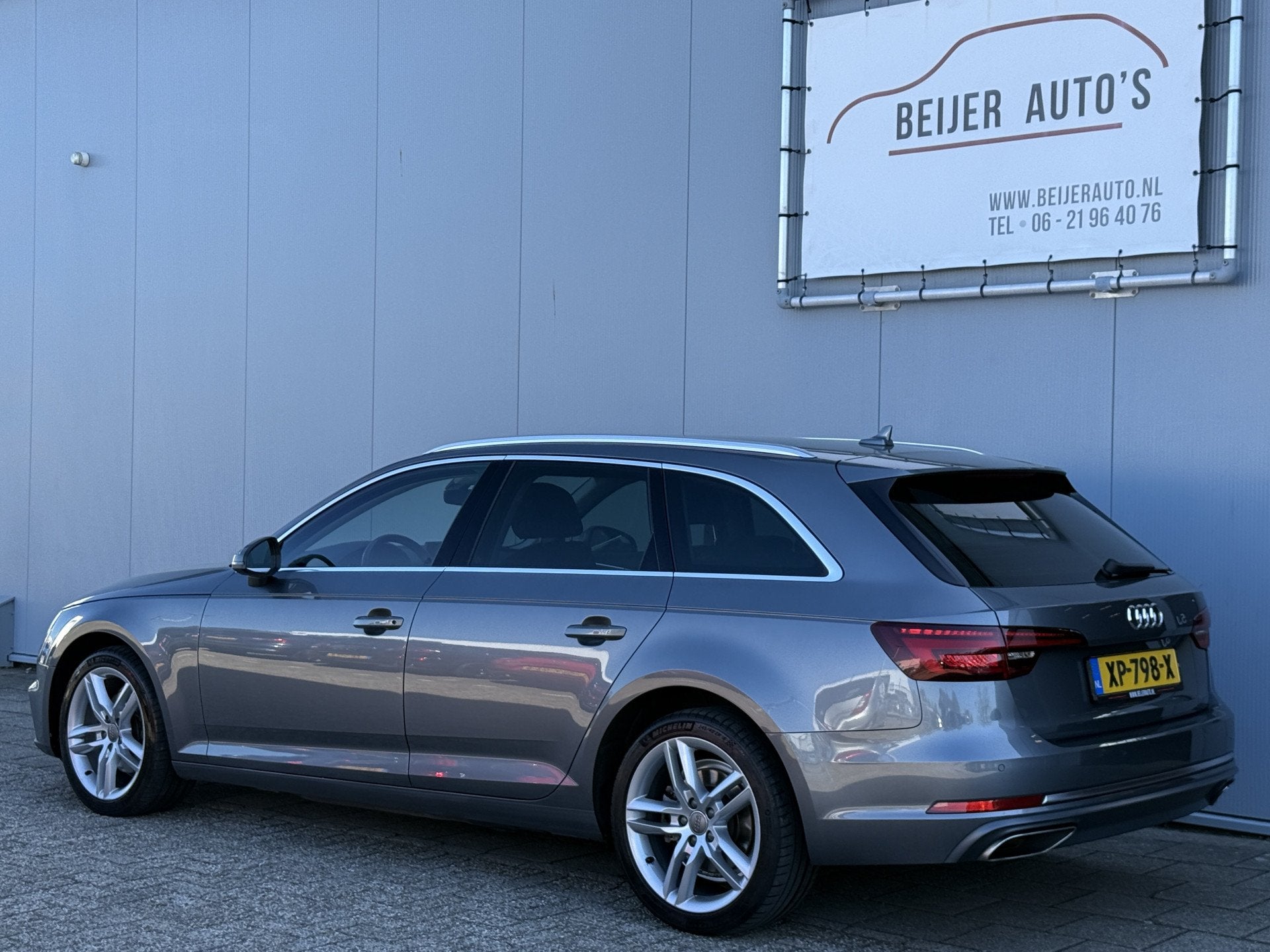 Audi A4 Avant 35 TFSI Sport Lease Edition Automaat/Apple Car, Stof, Gebruikt, Euro 6, 4 cilinders