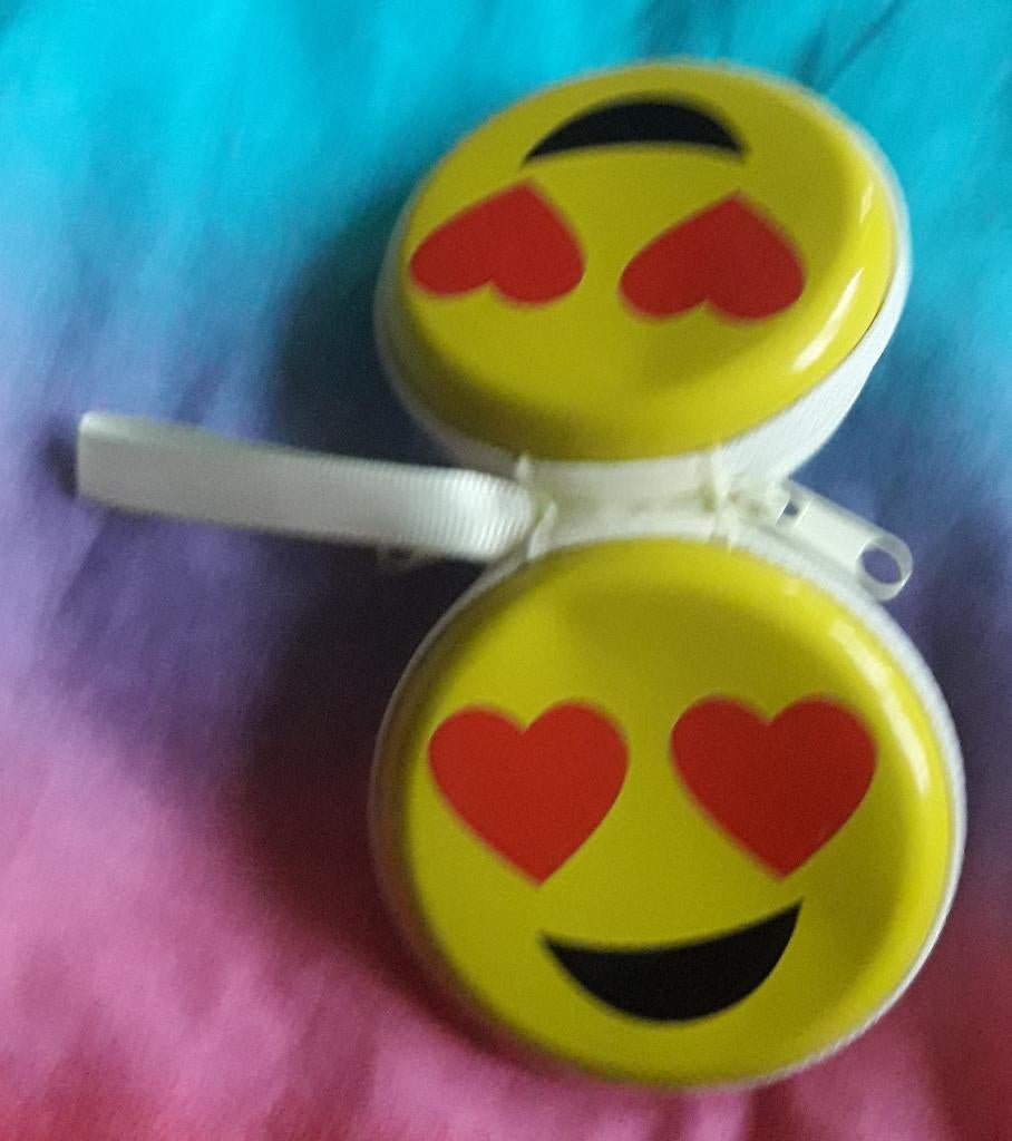 Smiley opberger voor je oortjes *gloednieuw*, Ophalen of Verzenden, Nieuw