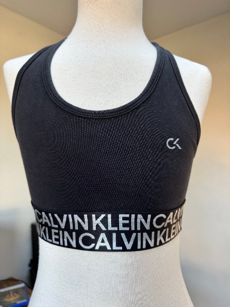 CALVIN KLEIN (sport) BH / top zwart nette staat maat XS DS, Calvin Klein Jeans, Ophalen of Verzenden, Zwart, BH
