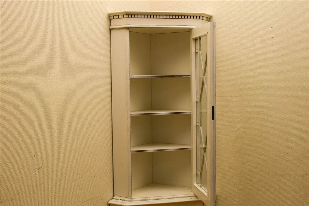 Vintage hoekkast 50444, Ophalen of Verzenden, Gebruikt