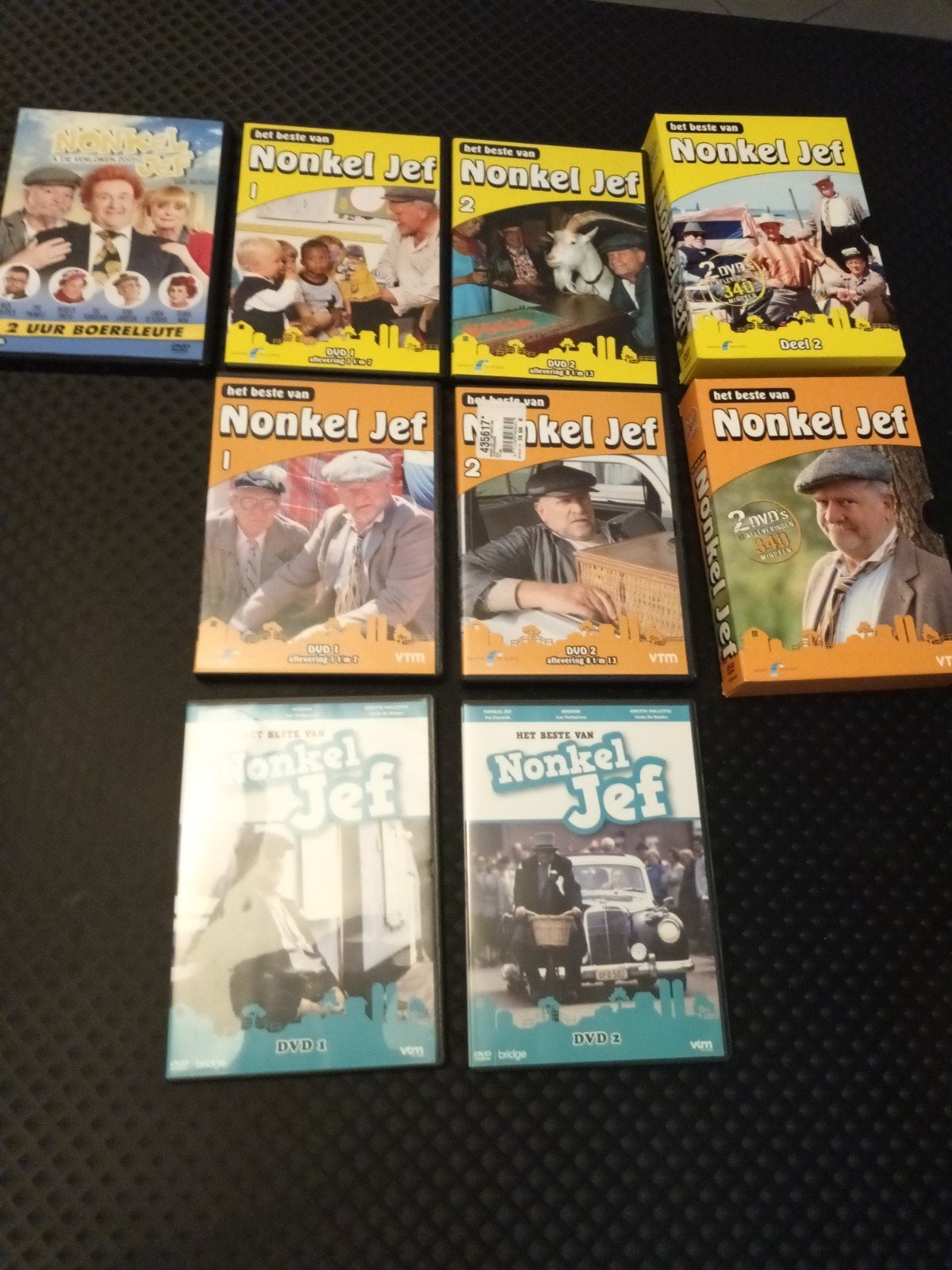 Dvds Nonkel Jef, Cd's en Dvd's, Dvd's | Tv en Series, Alle leeftijden, Verzenden, Zo goed als nieuw