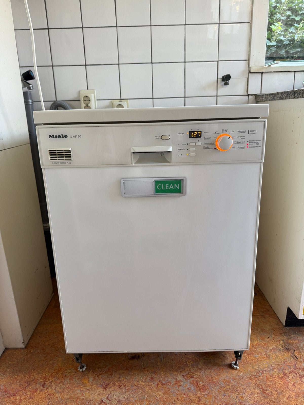 Miele - Goed werkende vaatwasser - weg ivm verbouwing, Witgoed en Apparatuur, Vaatwasmachines, Ophalen, Gebruikt, 60 cm of meer