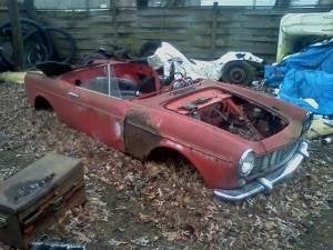 Voor Fiat 1500 Spider cabriolet oldtimer uit 1963, Ophalen of Verzenden