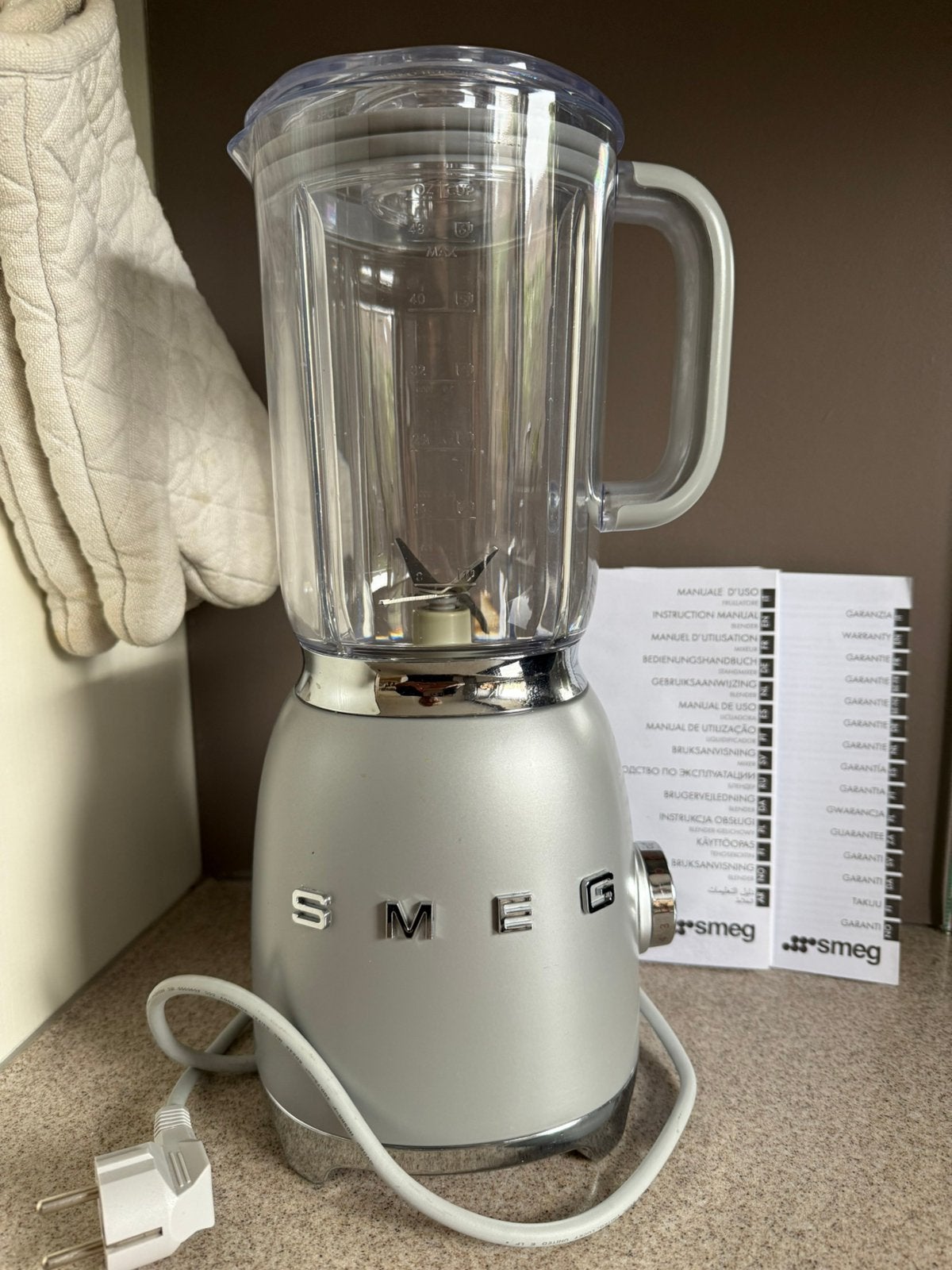SMEG blender, inkl gebruiksaanwijzing, zgan, Ophalen of Verzenden, Zo goed als nieuw, Blender