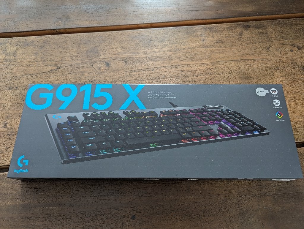 (Nieuw QWERTY) Logitech G915 X Gaming Toetsenbord, Computers en Software, Ophalen, Nieuw, Qwerty, Bedraad