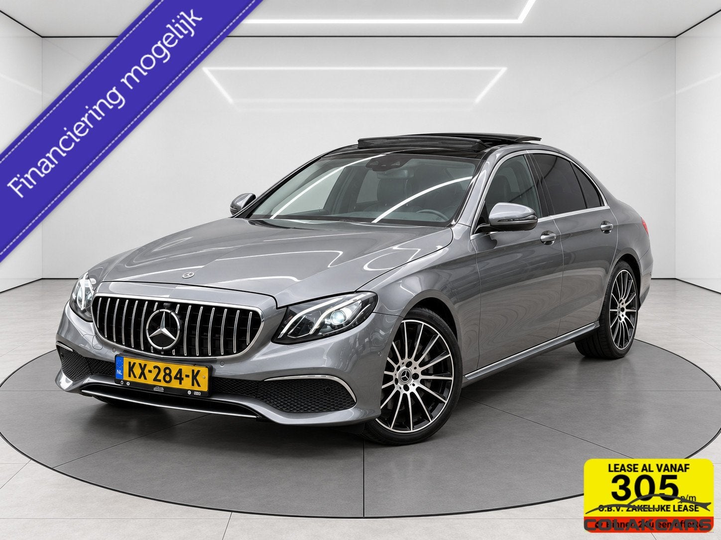 Mercedes-Benz E-Klasse 220 d AMG|Pano|Head-Up|Widescreen|NAP, Achterwielaandrijving, Gebruikt, 4 cilinders, Bedrijf