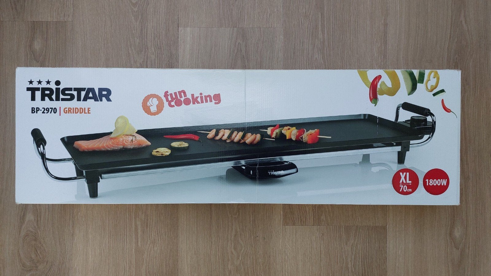 Tristar BP-2970 XL Grillplaat, Ophalen, Gebruikt, Tafelgrill