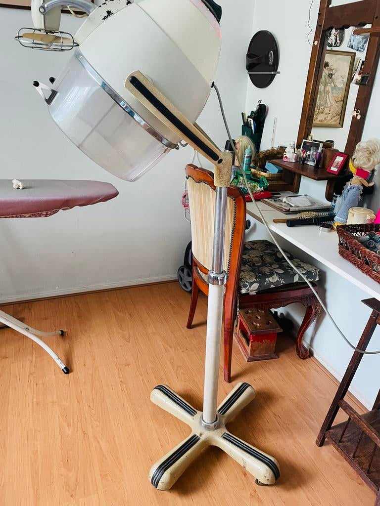 Vintage kappers droogkap uit 1950 - Werkt nog steeds!, Ophalen of Verzenden