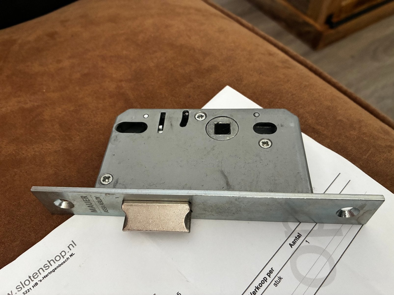 Loopdeurslot 45mm nieuw, Doe-het-zelf en Verbouw, Hang- en Sluitwerk, Ophalen of Verzenden, Nieuw, Slot