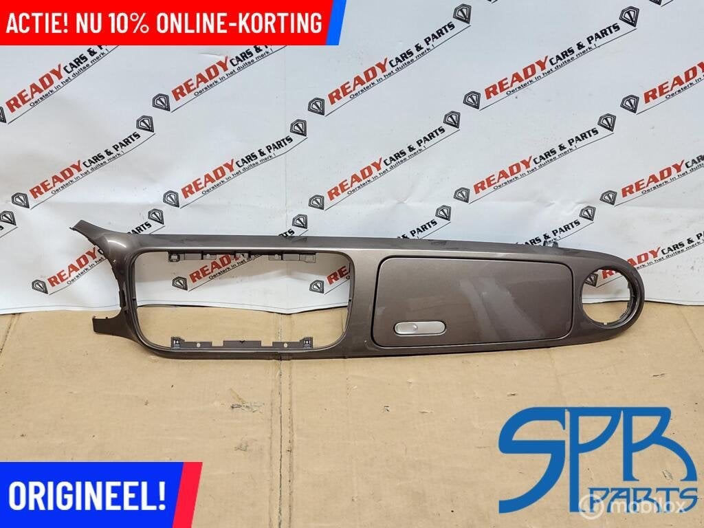 VW BEETLE 5C DASHBOARD INLEG LIJST Bruin 5C1858366 OPBERGVAK, Gebruikt, Ophalen of Verzenden