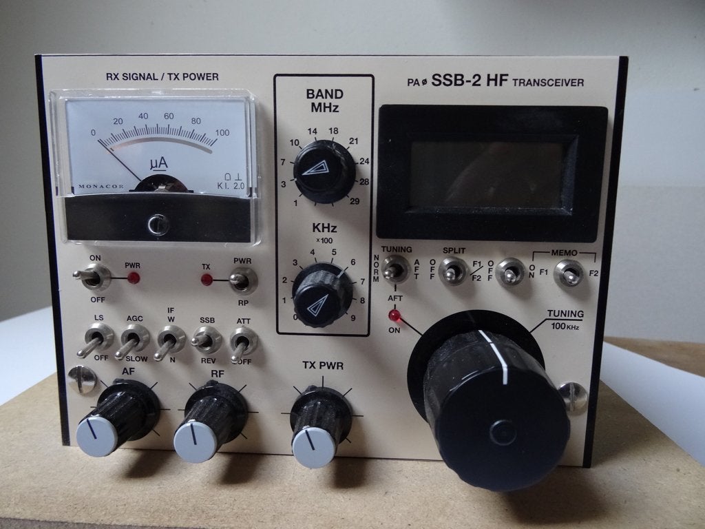 TE KOOP gevraagd PA0SSB 2 HF transceiver, Verzenden, Gebruikt, Zender en Ontvanger