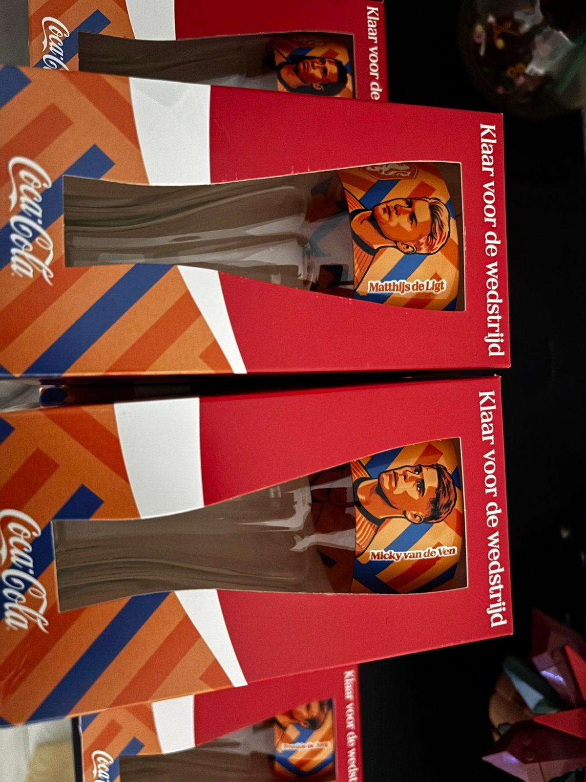Coca Cola glazen wk, Ophalen, Nieuw, Frisdrankglas