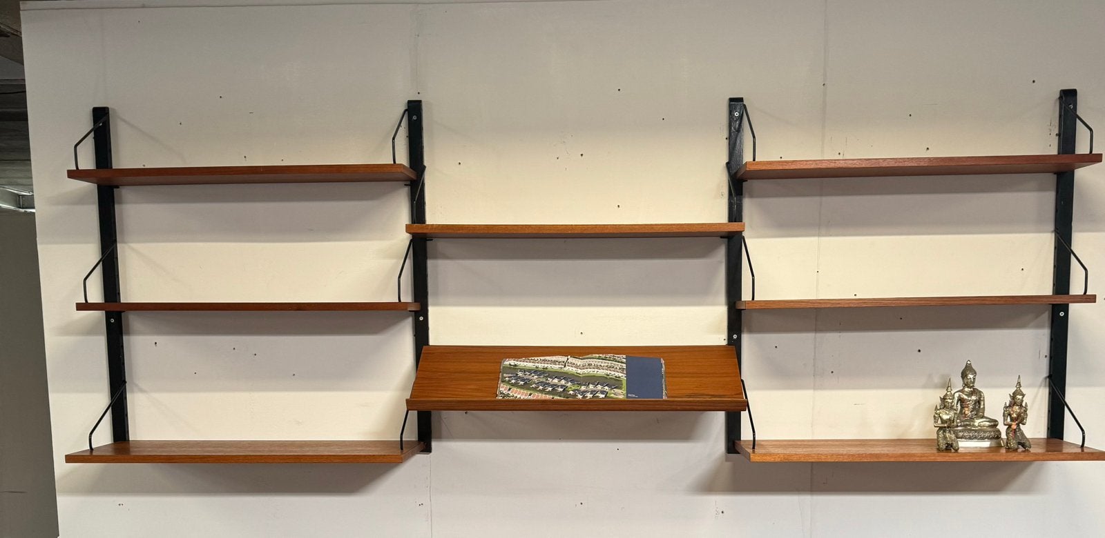 Poul Cadovius by Royal Syatem vintage modulair wandsysteem, Huis en Inrichting, Met plank(en), Gebruikt, Teakhout, Ophalen of Verzenden