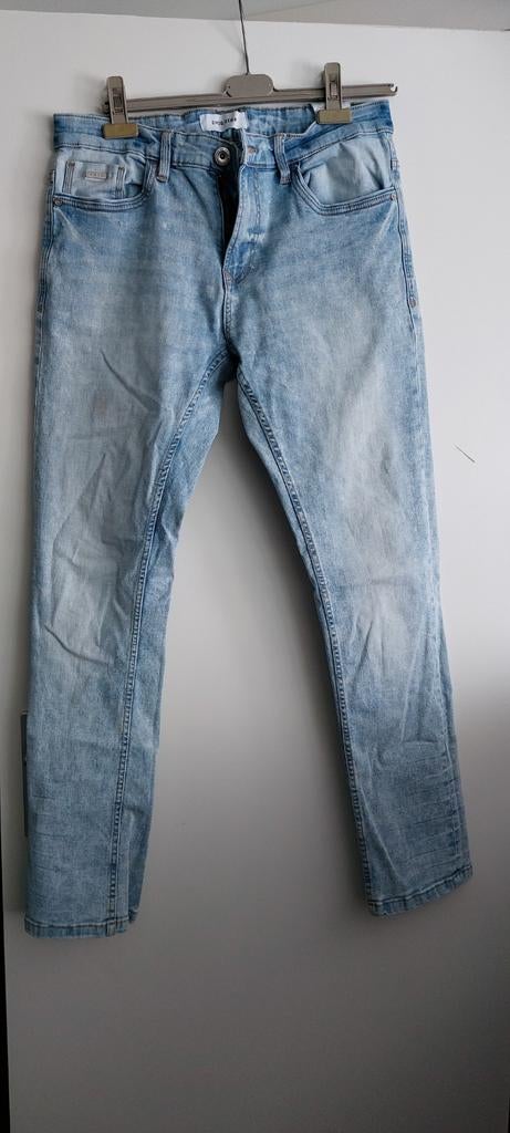 Lichtblauwe Smog Denim Jeans - Maat W33/L32, Blauw, Smog Denim, W32 (confectie 46) of kleiner, Ophalen of Verzenden