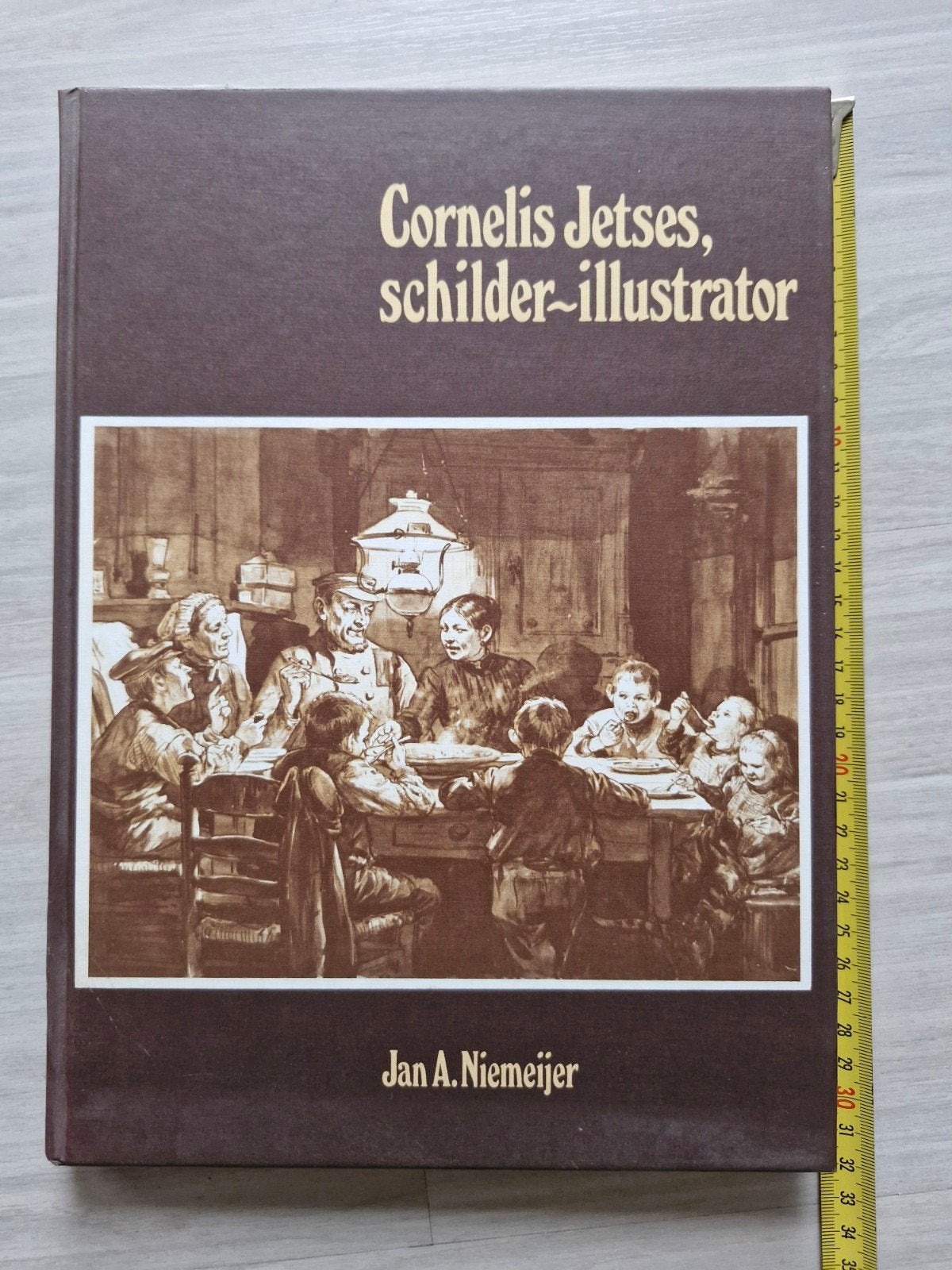 Cornelis Jetses, schilder-illustrator - Jan A. Niemeijer, Ophalen of Verzenden, Gelezen, Jan A. Niemeijer, Kunst en Cultuur