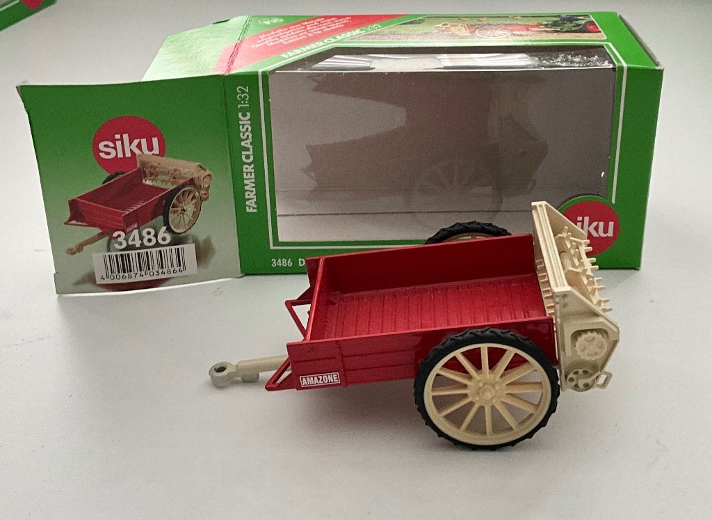 Mestverspreider, Hobby en Vrije tijd, Modelauto's | 1:32, Ophalen of Verzenden, Nieuw, Tractor of Landbouw, SIKU