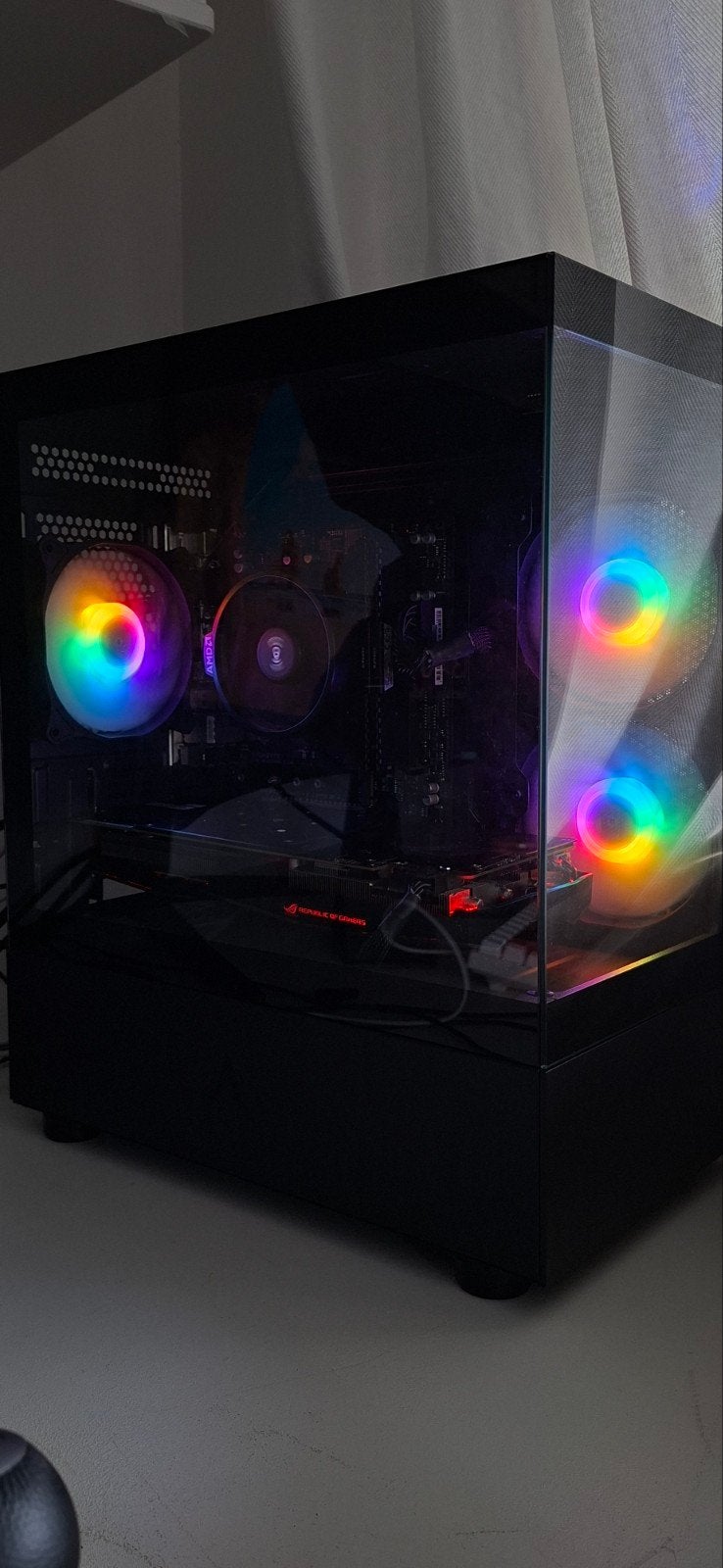 Gaming pc, AMD Ryzen 5 1600x, Ophalen of Verzenden, Zo goed als nieuw, Gaming
