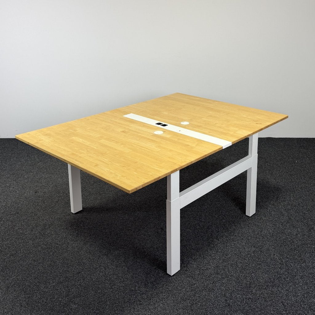 Ahrend Duo Bureau | 120 x 80 cm 26209, Ophalen, Gebruikt, 120 cm, Duo-bureau