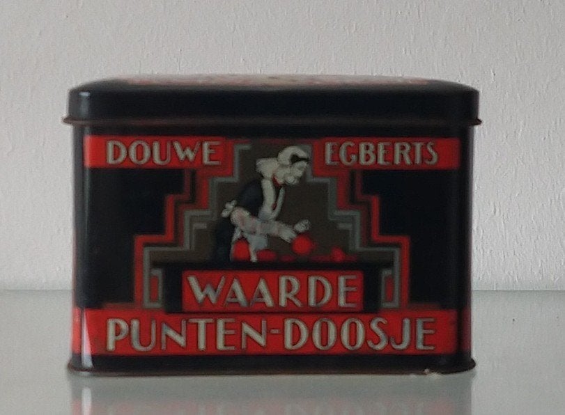 Douwe Egberts waardepunten blik, volgnr 11, Verzamelen, Ophalen of Verzenden, Gebruikt, Overige, Douwe Egberts