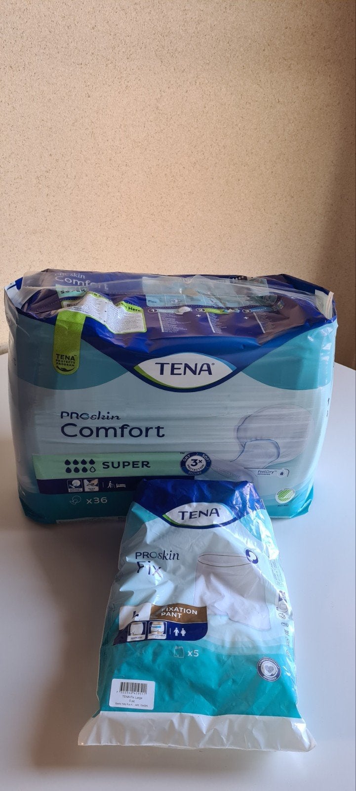 Tena proskin comfort super met Tena broekjes, Diversen, Verpleegmiddelen, Ophalen