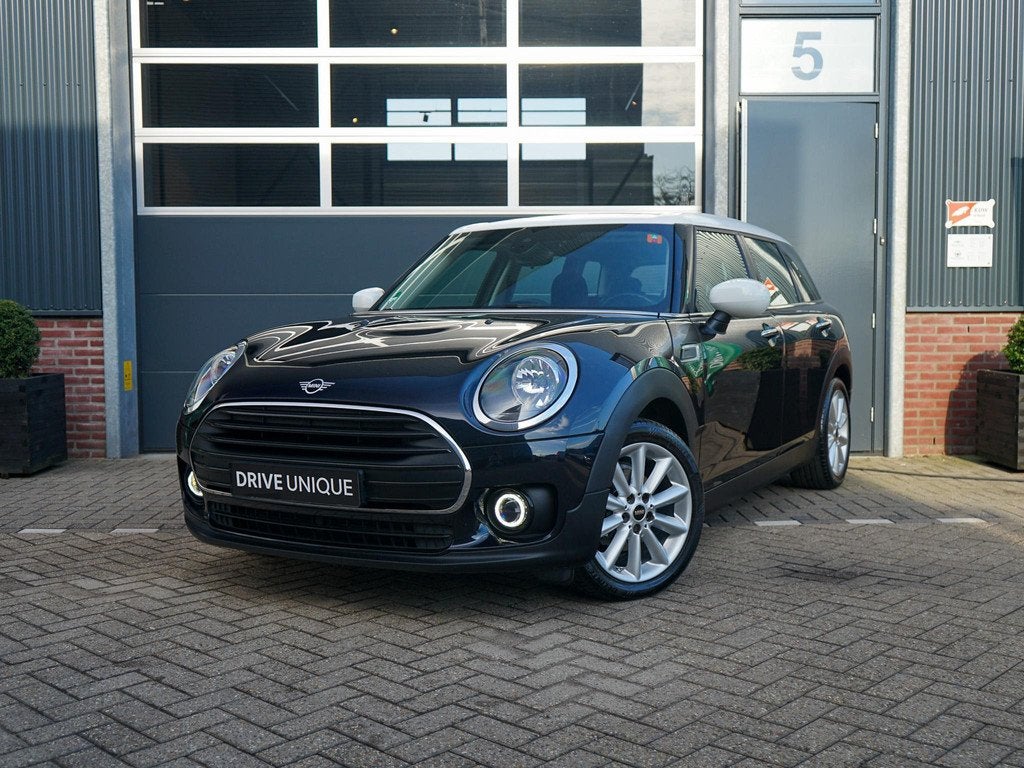 MINI Clubman 1.5 One D, Auto's, Mini, Voorwielaandrijving, Stof, Gebruikt, Blauw