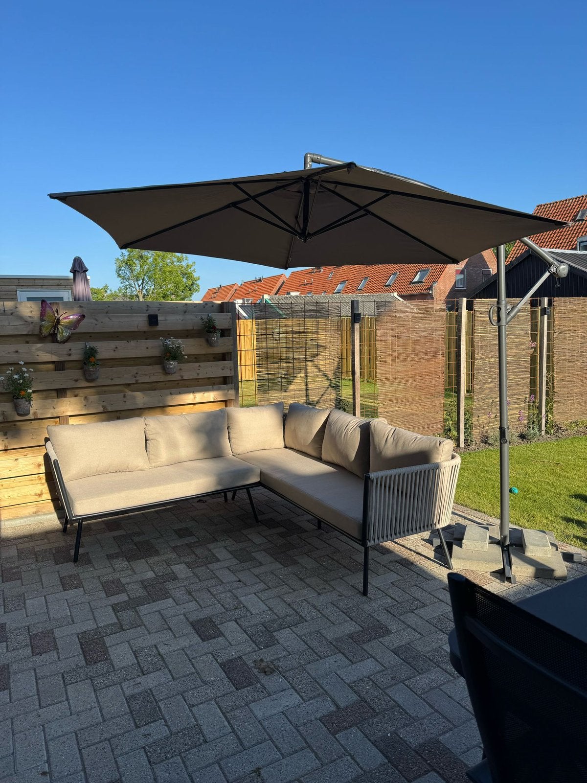 Lounge set, Tuin en Terras, Ophalen, Gebruikt, Loungeset, Bank