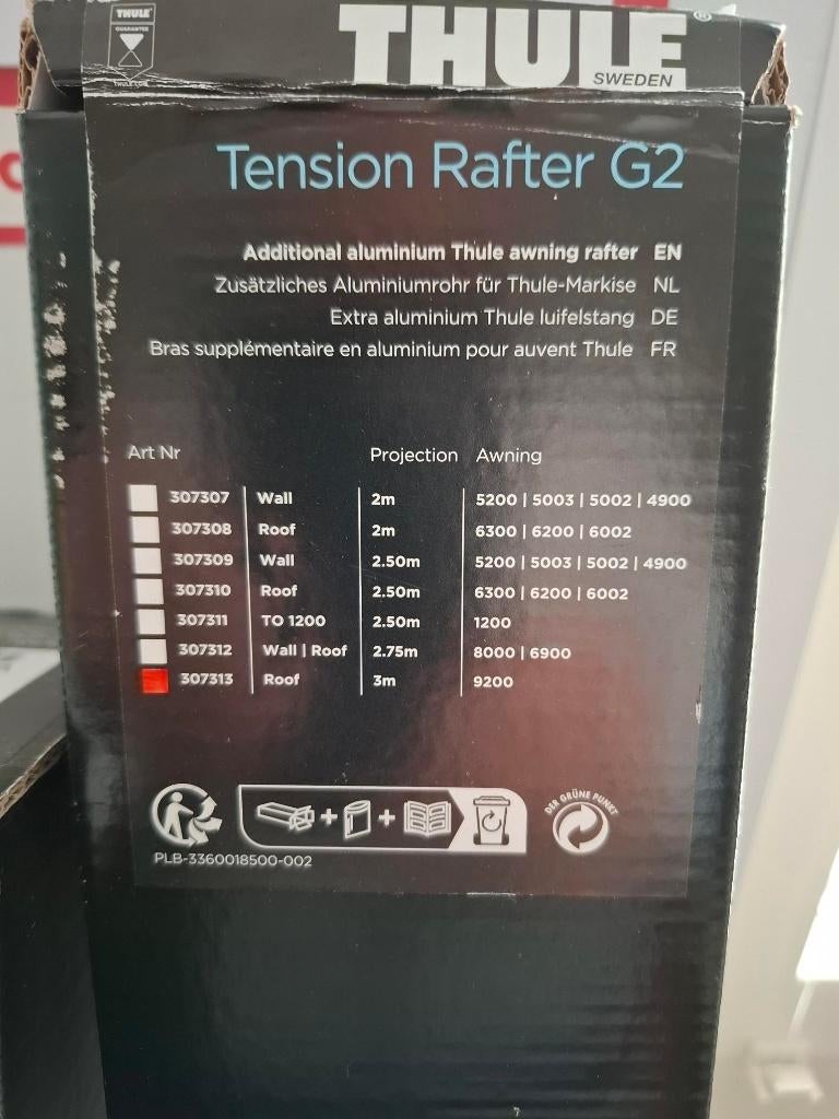 Tenson Rafter G2, Ophalen of Verzenden, Nieuw