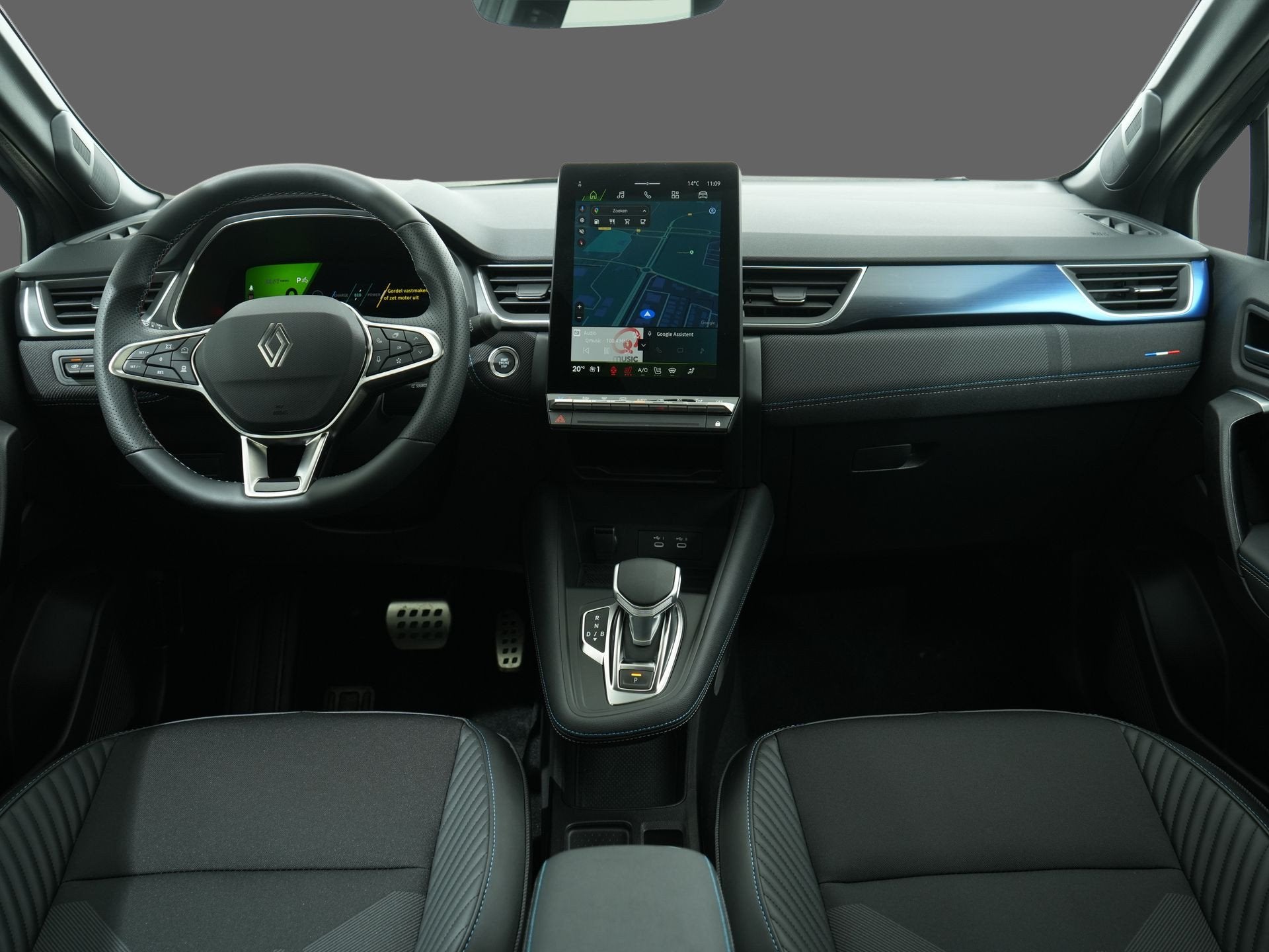Renault Symbioz 1.8 E-TECH FULL HYBRID 160PK ESPRIT ALPINE |, Auto's, Renault, 730 kg, 4 cilinders, 160 pk, Leder en Stof
