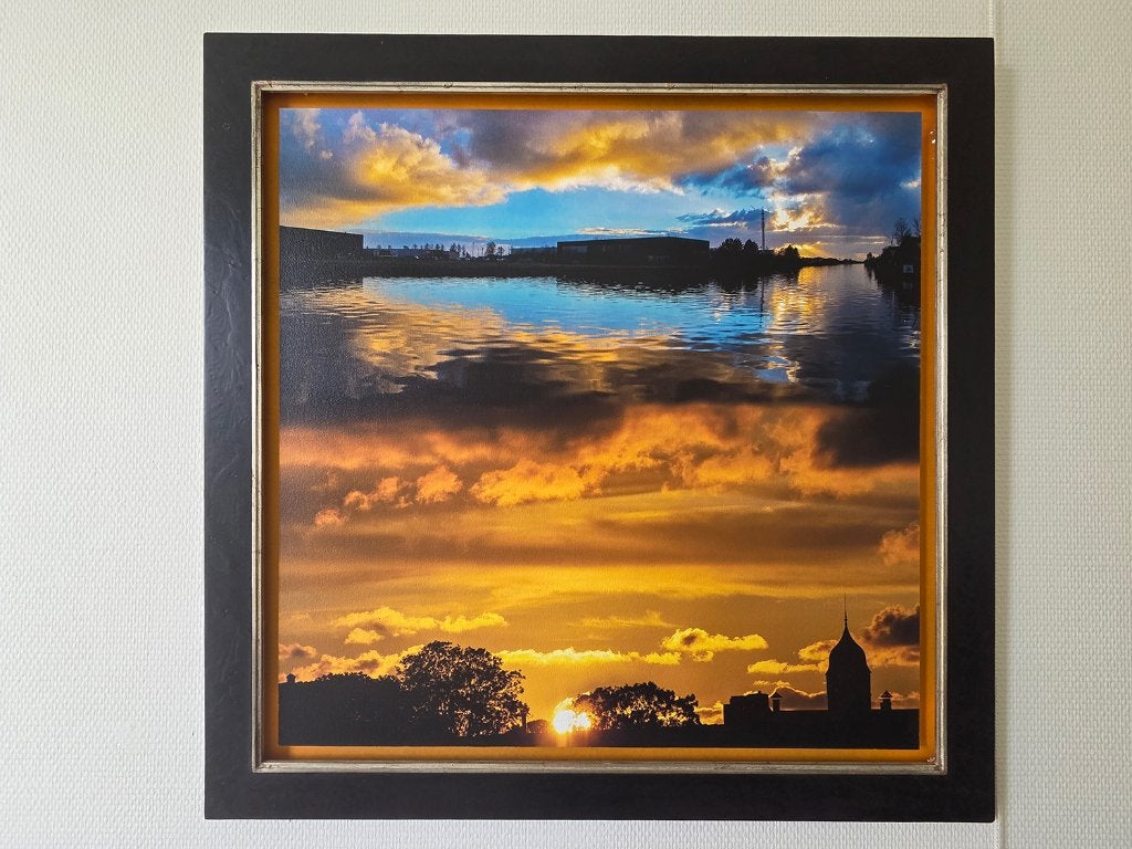 3x Hahnemühle William Turner fotocollage als serie, Ophalen, Nieuw, Foto of Poster, 50 tot 75 cm