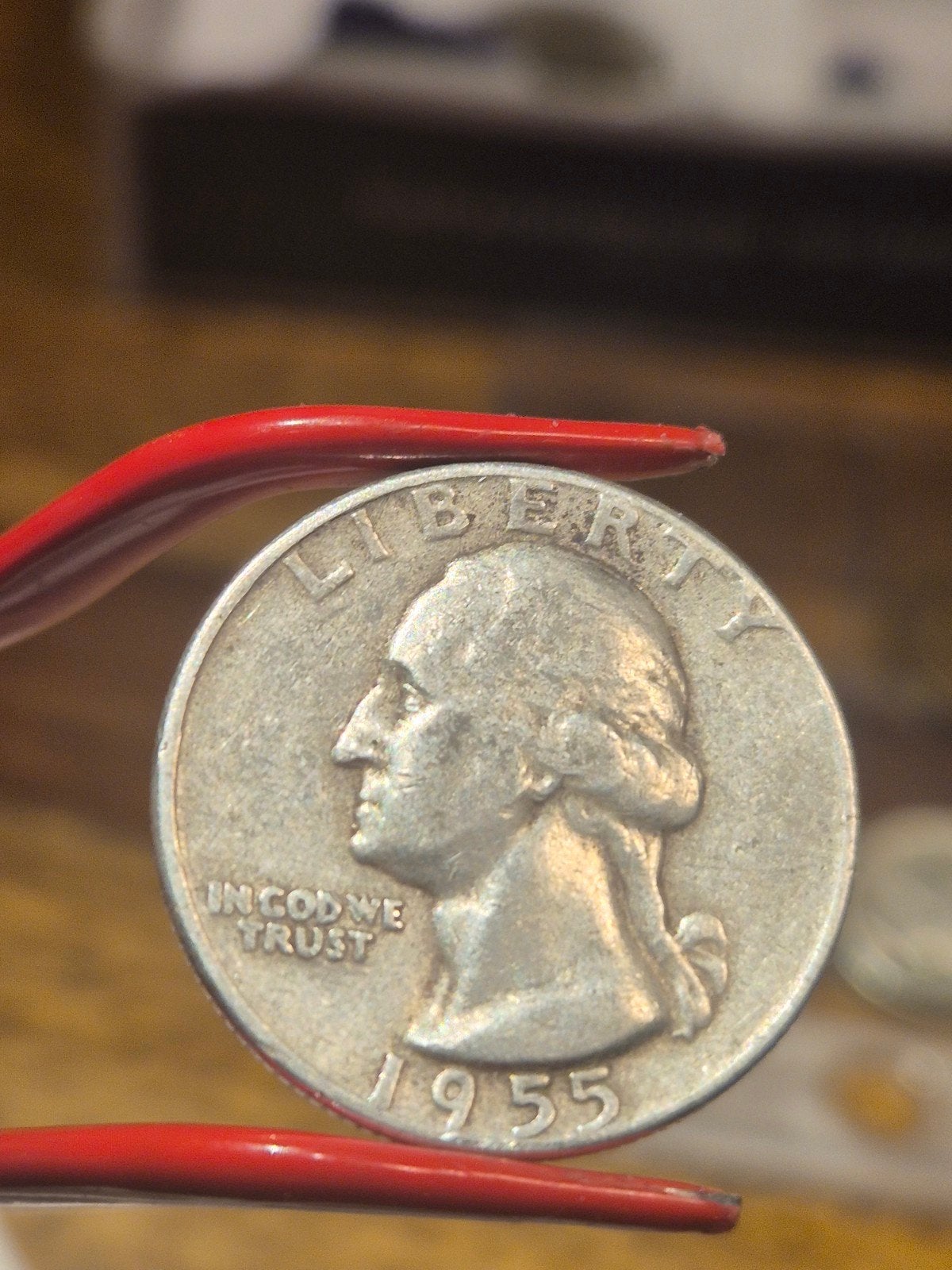 QUARTER DOLLAR 1955, Ophalen of Verzenden, Noord-Amerika